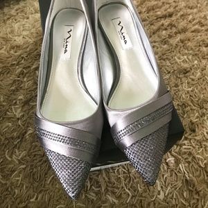 Nina metal dust Emmie heels